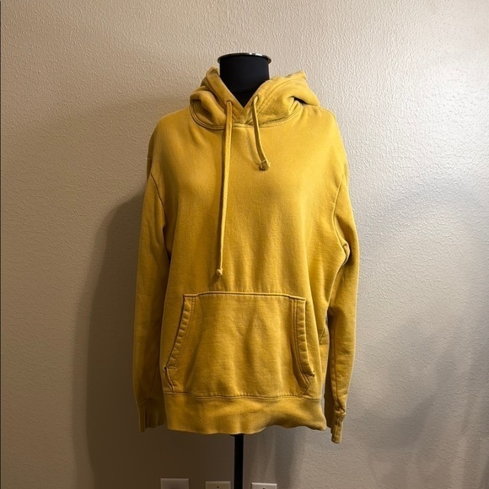American Eagle Outfitters Yellow Hoodie Sweatshirt